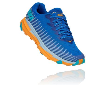 Hoka One One Torrent 2 Homem - Sapatos De Caminhada Turkish Sea / Saffron | PT-3UOAUdg